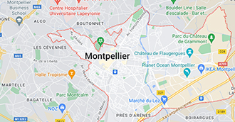 Map footer